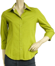 Pre-eide Green Cotton Burberry Shirt