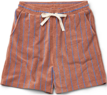 Naram Knitted Shorts Pyjamas Rød Bongusta*Betinget Tilbud