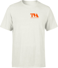 TVA Logo Men's T-Shirt - White Vintage Wash - S - White Vintage Wash