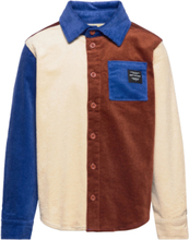 Sgkillian Corduroy Block Shirt Tops Shirts Long-sleeved Shirts Multi/patterned Soft Gallery
