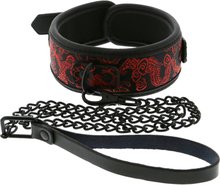 BDSM Halsband Blaze Deluxe Collar & Leash