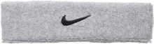 Nike Swoosh Headband Accessories Headwear Headbands Sølv NIKE Equipment*Betinget Tilbud