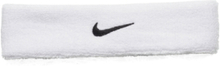 Nike Swoosh Headband Accessories Headwear Headbands Hvit NIKE Equipment*Betinget Tilbud