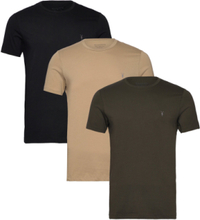 Tonic Ss Crew 3 Pk T-shirts Short-sleeved Kakigrønn AllSaints*Betinget Tilbud