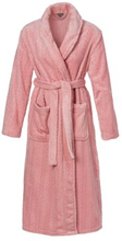 Trofe Braid Fleece Robe Rosa polyester Medium Dame