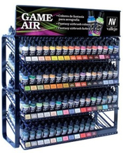Game Air, complete range 64 Colors metal rack