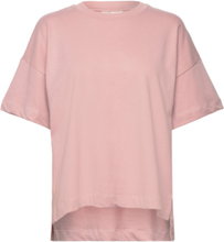 Fqhanneh-Tee Tops T-shirts & Tops Short-sleeved Pink FREE/QUENT