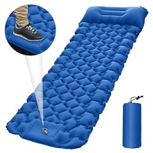 Camping Mat Ultralight Inflatable Sleeping Mattress Waterproof Sleeping Pad Folding Single Bed with