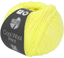 Lana Grossa Cool Wool Garn 6521 Neongul / Soft Gul