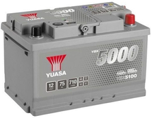 Bilbatteri SMF Yuasa Silver YBX5100 12V 75Ah 710A