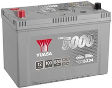 Bilbatteri SMF Yuasa Silver YBX5334 12V 100Ah 830A