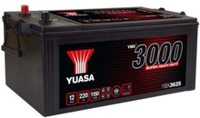 Lastbilsbatteri SMF Yuasa YBX3625 12V 220Ah 1150A