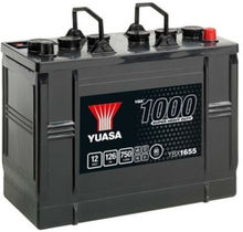 Lastbilsbatteri Yuasa YBX1655 12V 126Ah 750A