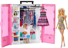Barbie - Fashionistas - Ultimative Tøjskab med Dukke & Tilbehør