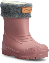 Gimo Wp Shoes Rubberboots High Rubberboots Lined Rubberboots Rosa Kavat*Betinget Tilbud