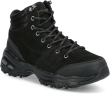 Womens D'lites New Chills - Water Repellent Shoes Boots Ankle Boots Laced Boots Svart Skechers*Betinget Tilbud