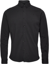 Hudson Stretch Shirt L/S Skjorte Uformell Svart Clean Cut Copenhagen*Betinget Tilbud