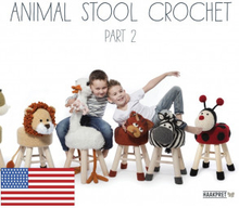 Animal Stool Crochet Part 2 - Engelska - Bok av Anja Toonen