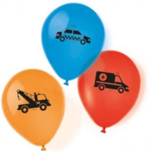 Amscan ballonger på vägen pojkar 28 cm latex 6 st
