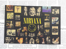 Affisch - Nirvana Kurt Cobain Rock Band