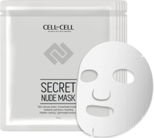 Cellbycell - Secret Nude Mask / Box 5 Pcs Beauty WOMEN Skin Care Face Face Masks Detox Mask Hvit Cell By Cell*Betinget Tilbud