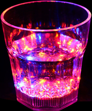 LED Blinkande Whiskyglas - 2-pack