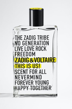 zadig & voltaire Unisex parfyymi This is Us Zadig & Voltaire EDT (100 ml)