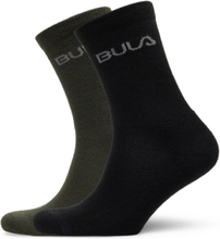 2Pk Wool Socks Sport Socks Regular Socks Green Bula
