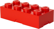 LEGO broodtrommel Brick 8 junior 20 x 10 x 7,5 cm PP rood