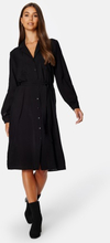Object Collectors Item Seline L/S Shirt Dress Black 36