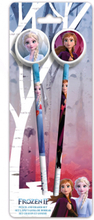 Kids Licensing potloden Frozen 2 meisjes 26 cm grafiet/hout 2 stuks