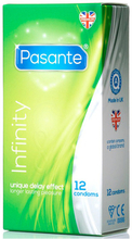 Pasante Infinity 12-pack Delay Kondomer