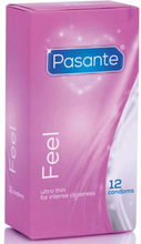 Pasante Feel 12-pack Tunna Kondomer