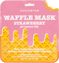 Kocostar Waffle Mask Strawberry Beauty Women Skin Care Face Masks Sheetmask Nude KOCOSTAR