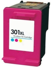 Static Control Static Control Analog Hewlett-Packard 301 XL (CH564EE) Ink Cartridge, Multicolour