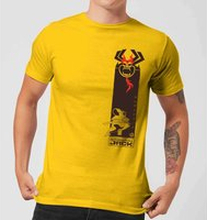 Samurai Jack Samurai Stripe Men's T-Shirt - Yellow - XXL