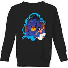 Disney Aladdin Cave Of Wonders Kids' Sweatshirt - Black - 3-4 Years - Black