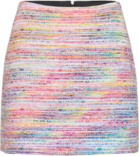 Boucle Skirt Kort Nederdel Multi/patterned Karl Lagerfeld
