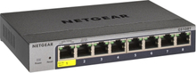 NETGEAR GS108Tv3 Hallittu L2 Gigabit Ethernet (10/100/1000) Harmaa