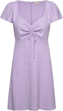 Skylar Flutter Slv Dress Jane Kort Kjole Purple LEVI´S Women