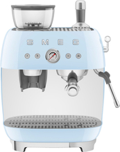 Smeg EGF03 Manuell espressomaskin, pastellblå