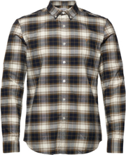 Brewer Check Ls Bd Tops Shirts Casual Multi/patterned Farah