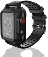 Vandtæt betræk + Åndbart silikoneurbånd til Apple Watch Series 3/2 42mm