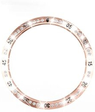 Rustfrit Steel Ur Bezel Ring Rhinestone Decor Index Ring til Samsung Galaxy Watch 42mm