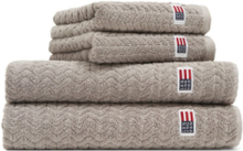 Cotton/Lyocell Structured Terry Towel Home Textiles Bathroom Textiles Towels Grey Lexington Home