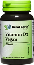 Vitamin D3 Vegan 60 kapslar