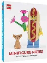 LEGO (R) Minifigure Notes: 20 Notecards and Envelopes