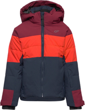 Valloire Jkt Jr Sport Snow-ski Clothing Snow-ski Jacket Red Five Seasons