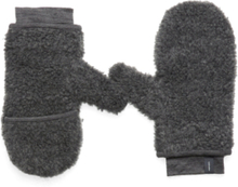 U Icl Realfleece Sherpa Mittens Sport Gloves Thumb Gloves Grey Icebreaker