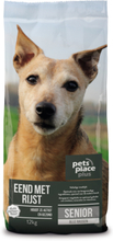 Pets Place Plus Hond Senior Eend - Hondenvoer - 12 kg